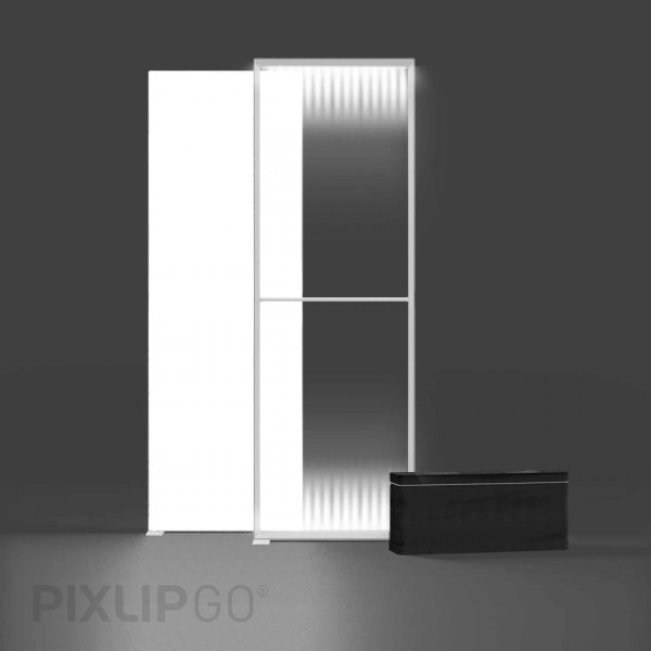 PIXLIP GO | Lightbox 100 cm x 250 cm indoor | einseitig